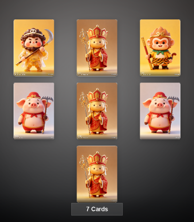Journey to the West 3D Chibi Characters